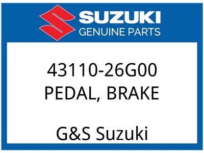 PEDAL, BRAKE