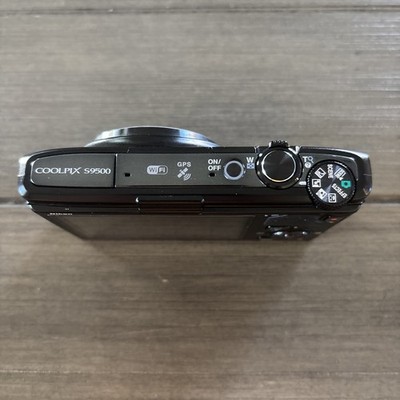 Nikon Coolpix S9500 18.1MP 22X Zoom Digital Camera Untested P/R | eBay