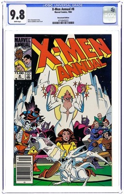Uncanny X-Men Annual #8N CGC 9.8 Newsstand 1984 4710045022