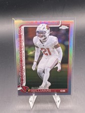 2025 Topps Chrome Refractor #6 Garrett Williams Rookie (RC) Cardinals