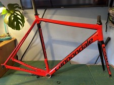Cannondale CAAD 12 Frameset Frame Fork Seatpost Headset, BB Red 56cm 700c Rim