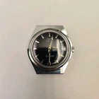 VINTAGE TIMEX 1977 ELECTRIC DAYDATE SPORT BLACK DIAL QUARTZ MEN'S WATCH