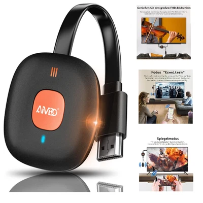 4K Wireless HDMI Dongle Drahtlos Display Adapter Screen Mirror - Bild 1 von 4