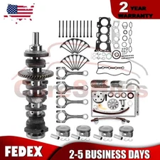 2AZFE 2.4L Engine Rebuild Crankshaft Conrods Piston Gasket Timing Kit For Toyota