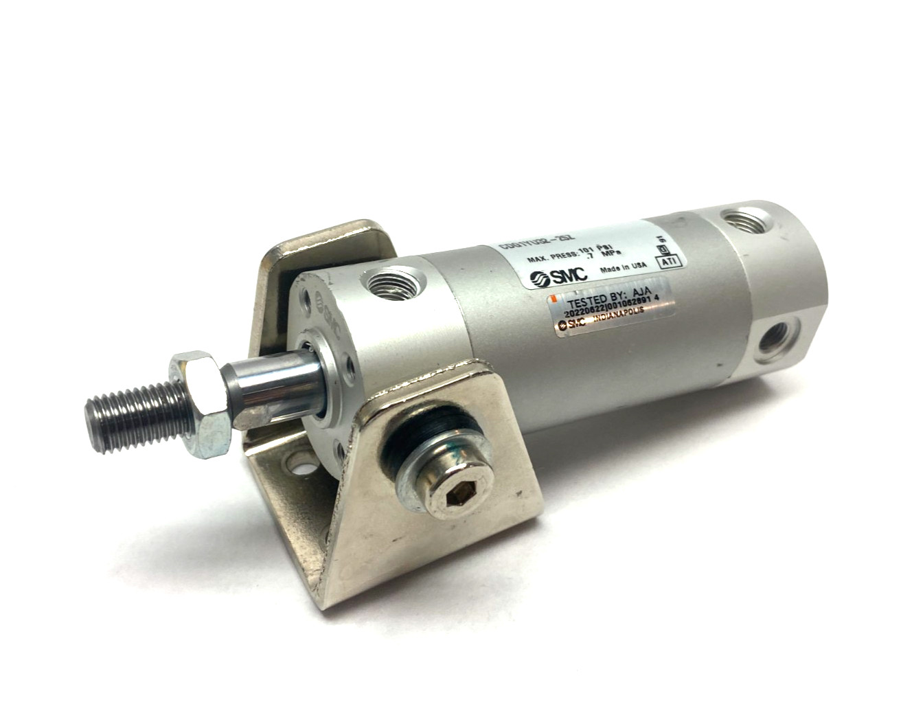 SMC CDG1YU32-25Z Precision Smooth Cylinder, Round Body