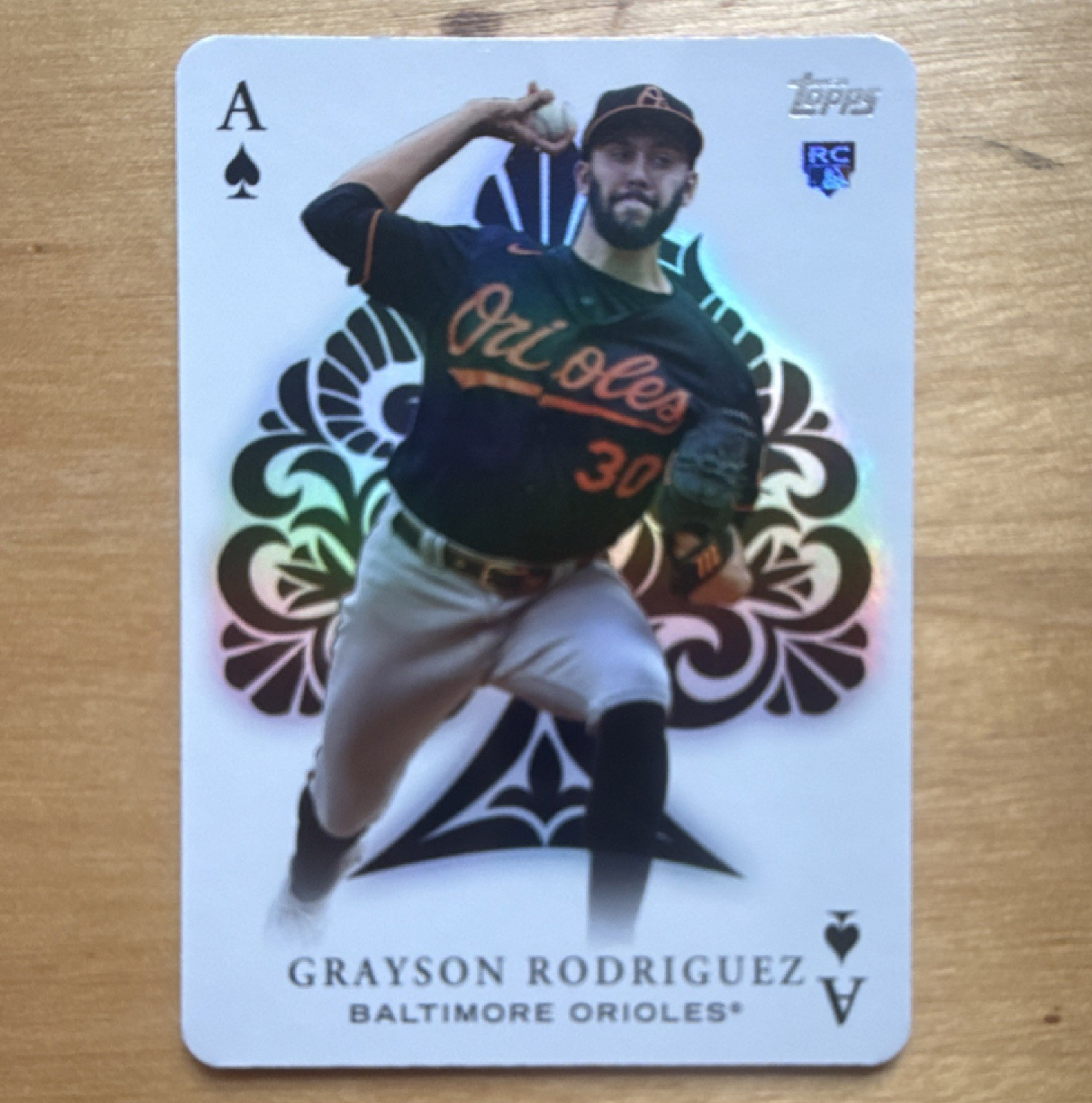 Topps 2023 Update All Aces Grayson Rodriguez Rookie Blue AA-74 Orioles