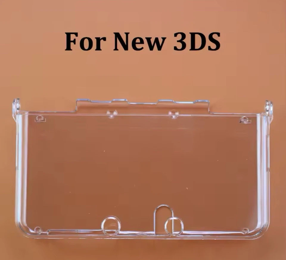 Funda protectora de plástico transparente cubierta rígida para NDSL NDSi nueva 3DS XL GBA Foto 4 de 4