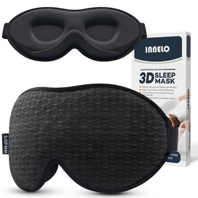 Sleep Mask for Side Sleeper, Eye Mask Sleeping Women Men, 100% Light Blocking...
