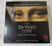 THE DAVINCI CODE BOARD GAME ; NEW BOX STILL SEALED