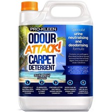 ProKleen Odour Attack Ocean Carpet Cleaner Shampoo Urine Odour Eliminator 5L 4.99 per litre