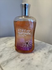 BATH  BODY WORKS Forever Sunshine SHOWER GEL BODY WASH 10 FL OZ NEW