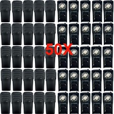 50X Black Replacement Front Housing Case Cover For CP200D Radio With Speaker