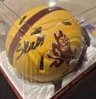 PRICE DECREASE Cam Skattebo Arizona State Autographed Mini Helmet JSA
