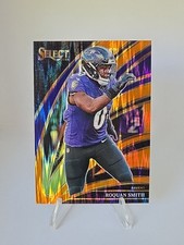 2025 Panini Select - Club Level Roquan Smith #262 Orange Shock Prizm /399