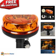 Energy Efficient Orange LED Strobe Light - Universal for Trucks, UTVs, and More