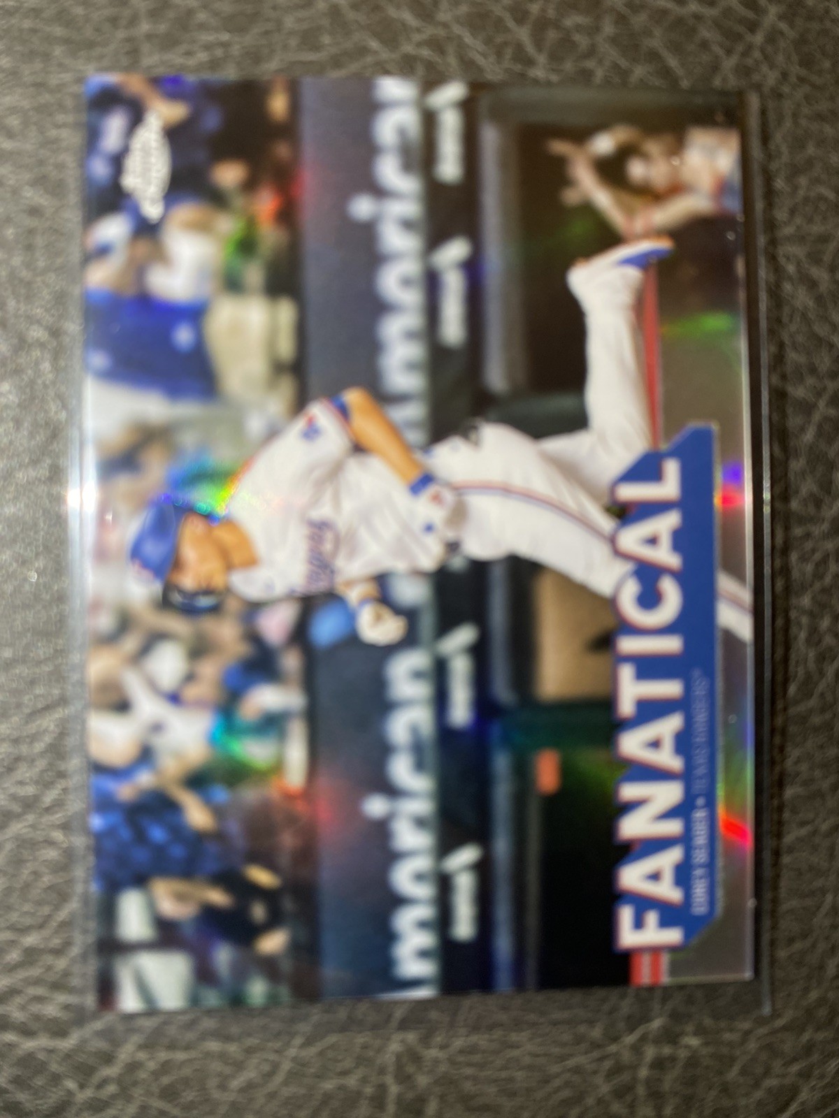 2025 Topps Chrome Corey Seager Rangers FANATICAL Refractor SP Case Hit #FAN-11