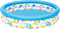 Runder Aufblasbarer Pool Garten Fisch 122X25 CM Bestway
