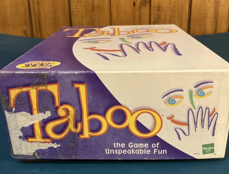 TABOO Board Game 1989 Milton Bradley Unspeakable Fun Complete - Image 2 of 4