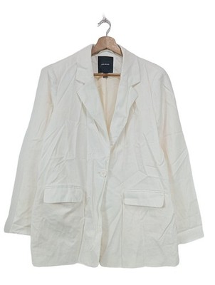 VERO MODA Long-Blazer Damen Blazer Gr. DE 42 weiß Casual-Look