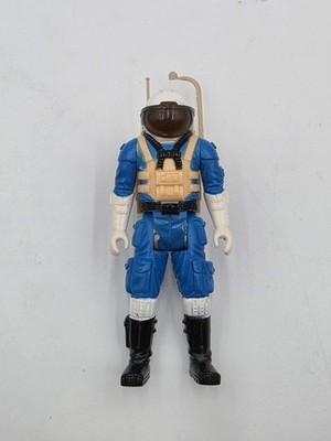 Vtg 1985 Robotix Captain Traxis Lyte W/ Backpack Figure Marker On Eyes See Pics