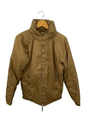 WILDTHINGS◆Down jacket/XXS/Polyester/BEG/Plain/Made in USA/Happy suit/~90s//