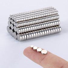 400Pcs Small Magnets Set - 4 Sizes Mini Magnets for Fridge, DIY, Office, Crafts