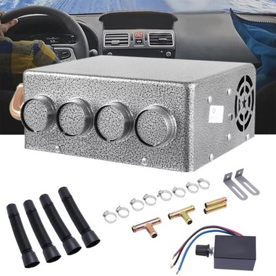 Universal Under Dash 12V Heat Defroster & Speed Switch Car Truck 4 Ports