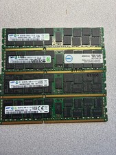 SAMSUNG 16GB DDR3 1333 2Rx4 PC3L-10600R M393B2G70AH0-YH9 240p Server LRDIMM RAM