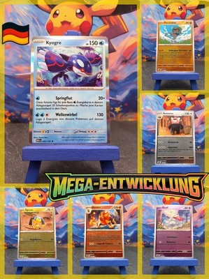 Pokémon Karten I Mega Entwicklung I Reverse & Holo Karten Auswahl I Deutsch