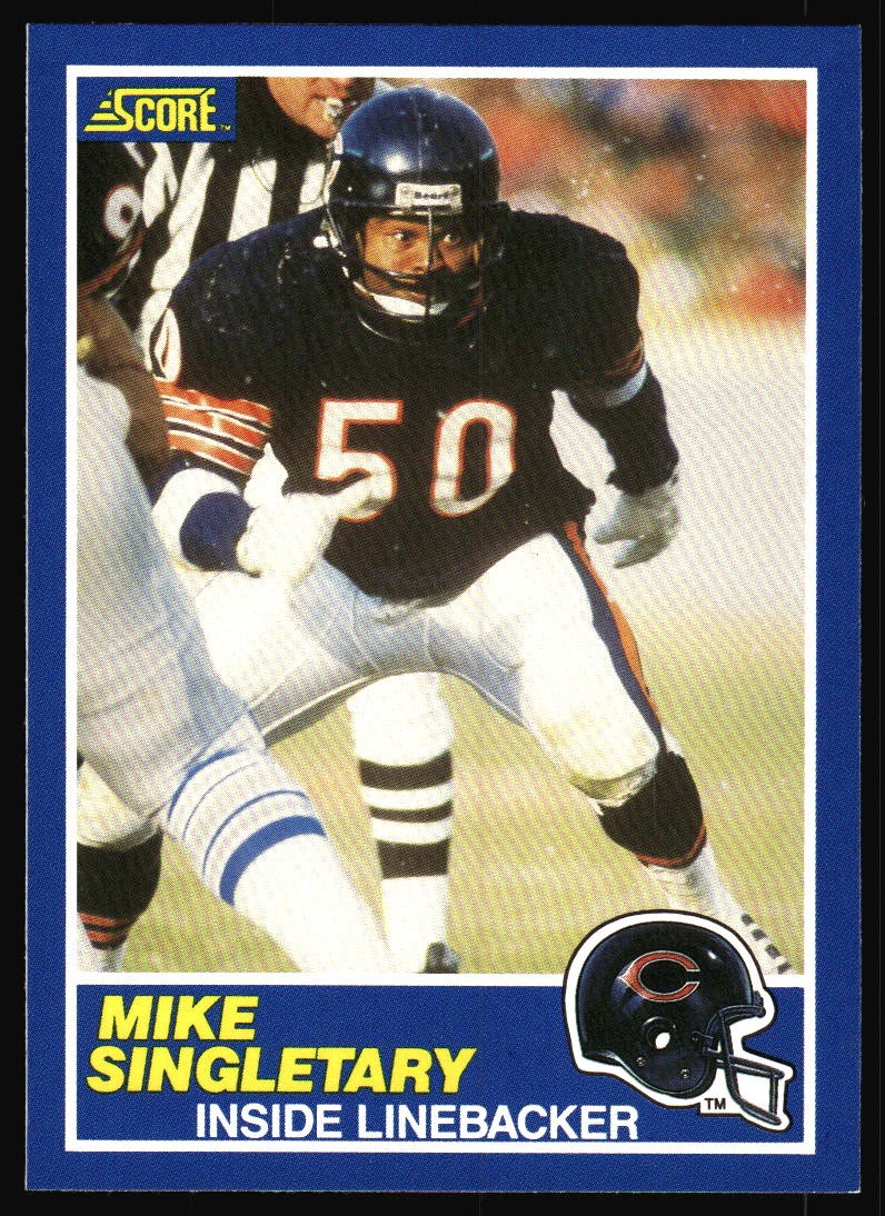 1989 Score Mike Singletary #50 Chicago Bears