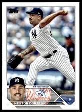 Nestor Cortes 2023 Topps #143 New York Yankees 31253 Baseball Card
