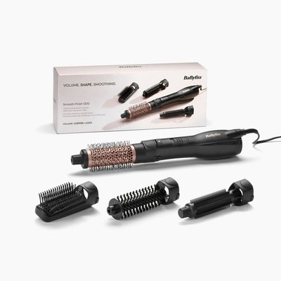 BaByliss AS122E 1200 W Keramik-Lockenstab mit Föhnfunktion schwarz Ionenfunktion