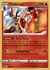 Cinderace Rare Deck Exclusives 028/198 NM