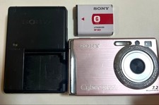SONY Cyber Shot DSC-W80 Pink Compact Digital Camera No English Menu Japan