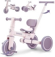 Bobike 5-in-1 Tricycle for Toddlers 18 Months to 5 Years Old, Toddler Bike, Kids