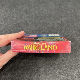 Virtual Boy Wario Land (Nintendo Virtual Boy) - CIB Good Condition