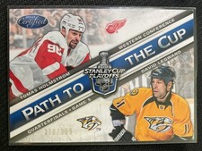 Thomas Holmstrom / D. Legwand 2012-13 Totally Certified Path To The Cup #376/399