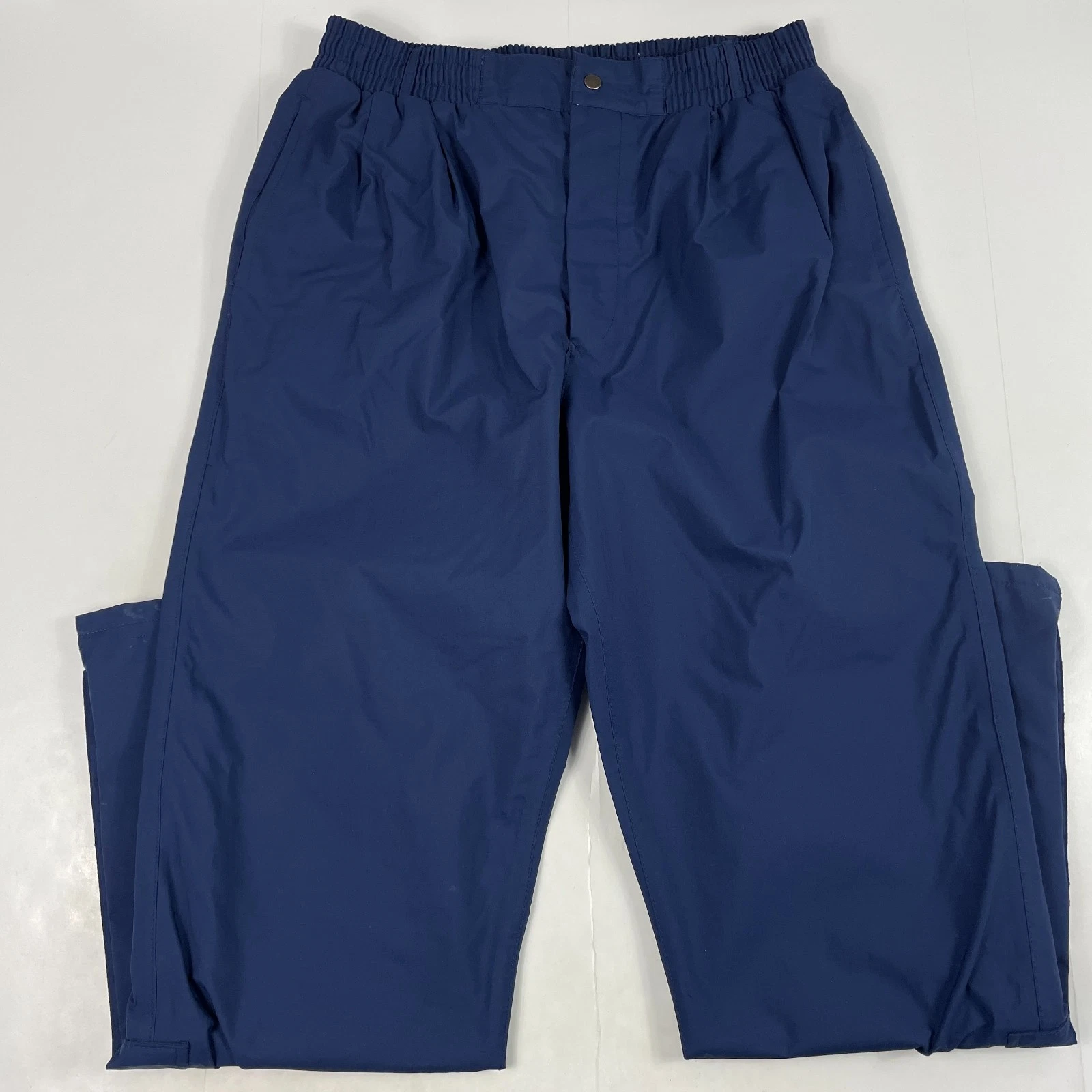 Tourney Pants Mens Extra Large Blue GoreTex Straight Leg Golf Hiking Waterproof