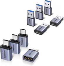 10Gbps USB C 3.2 OTG Adaptor Converter 4 Pack with USB Adapters