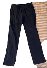 J Crew Pants Mens Size 31 x 32 Blue Flat Front Stretch Slim Fit Bowery