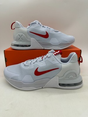Nike Air Max Alpha Trainer 5 Men's size 10.5 Grey White Red Gym Shoes DM0829 012