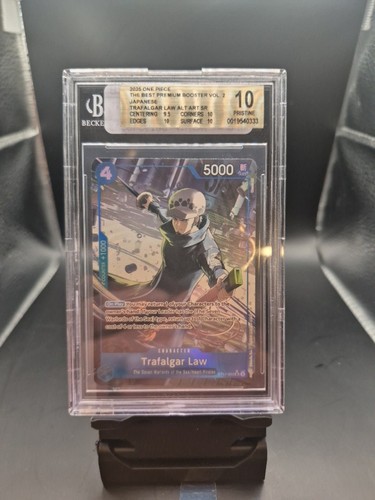Trafalgar Law (Alternate Art) graded BGS 10 for sale on eBay