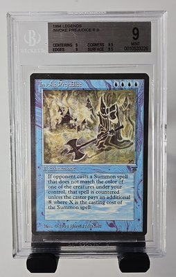 MTG Invoke Prejudice Legends Regular Rare for sale online | eBay