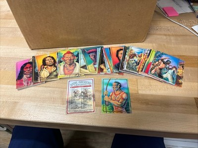 1995 Bon Air Native Americans Complete Card Set (90) Box 36