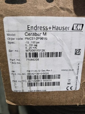 Endress + HauserCerabar 