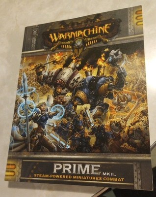 WARMACHINE PRIME MK II MKII Softcover 2011 Hordes WarmaHordes PIP1021