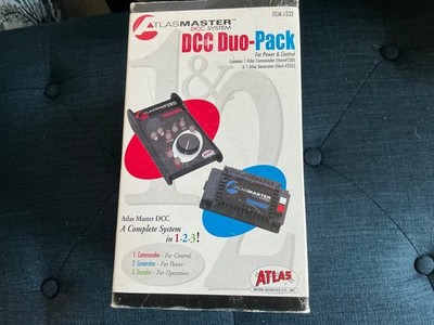 Atlas Master DCC System DCC Duo-Pack (1) Atlas Commander and (1) Atlas Generator