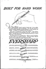 1922 Wahl Eversharp Fountain Ink Pen Vintage Print Ad Stationary Ephemera