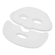 100 Pcs Enlarged Cotton Facial Mask Sheets - Moisturizing, Skin Friendly, DIY Co