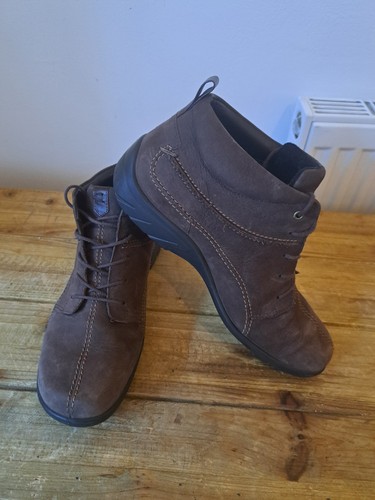 Cotswold Women's Ashwicke Waterproof Ankle Boots - Brown Leather, Side Zip, UK 7 / EU 40